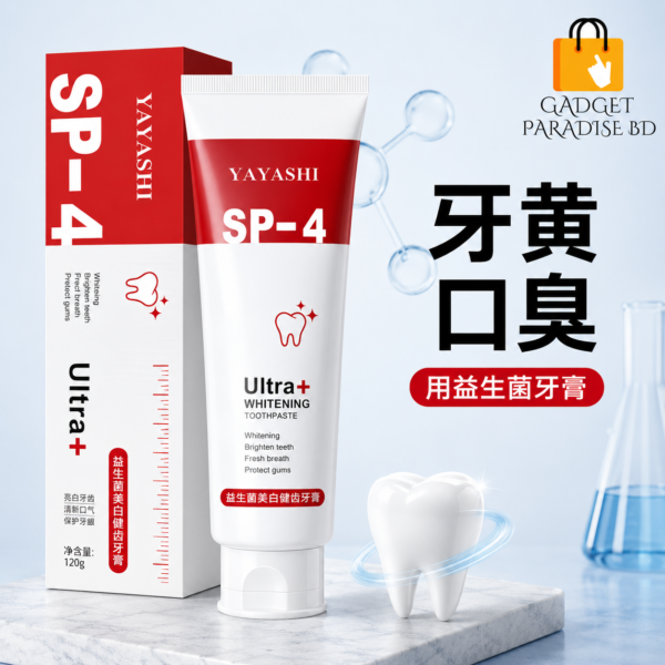 YAYASHI SP-4 Ultra+ Whitening Toothpaste